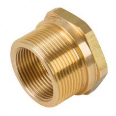 Reducer M32 Male to M25 Female, Brass Exd/Exe